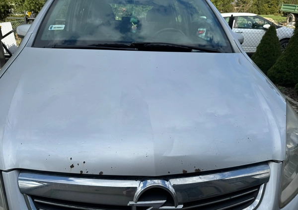 Opel Zafira cena 7000 przebieg: 253000, rok produkcji 2008 z Wasilków małe 301